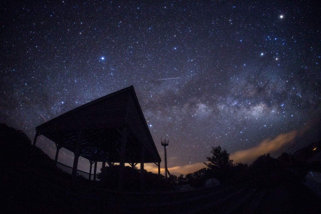 満点の星空